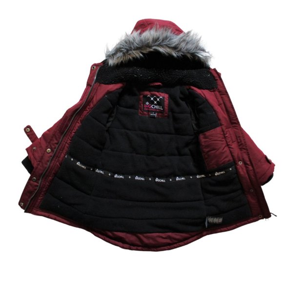 Big Chill Expedition Series Burgundy Girls SZ 4 - Picture 2 of 11